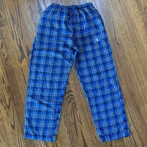 B28 Concepts Sport Classic Blue Plaid Women's Small Duke University Pajama Pants